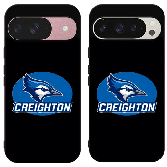 Creighton Bluejays Black Google Pixel 9 | 9 Pro | 9 Pro XL Case