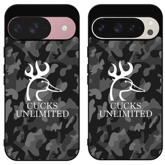 Cuck Unlimited Camo Google Pixel 9 | 9 Pro | 9 Pro XL Case