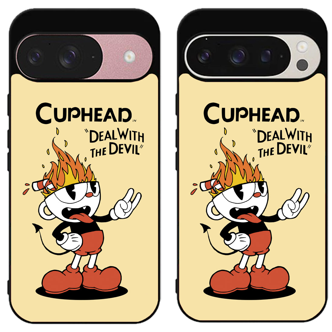 Cuphead Deal With the Devil Google Pixel 9 | 9 Pro | 9 Pro XL Case