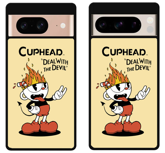 Cuphead Deal With the Devil Google Pixel 8 | 8 Pro Case