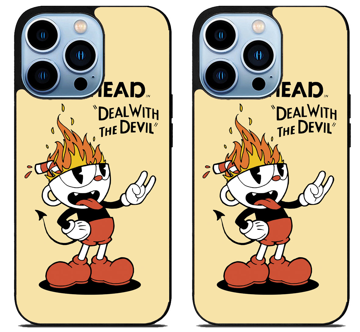 Cuphead Deal With the Devil iPhone 15 Pro | iPhone 15 Pro Max Case