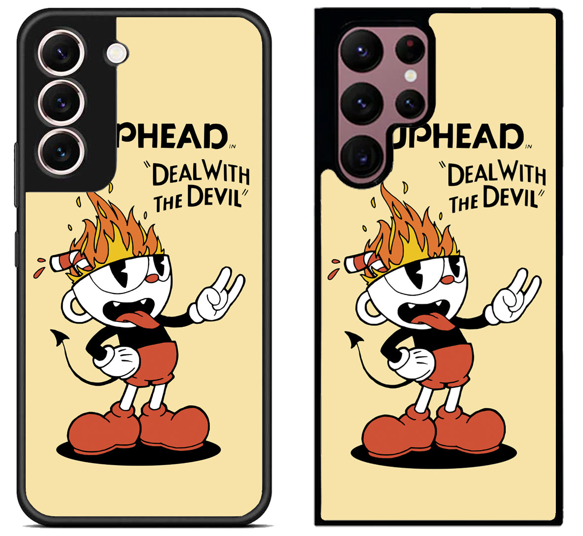 Cuphead Deal With the Devil Samsung Galaxy S22 | S22+ | S22 Ultra Case