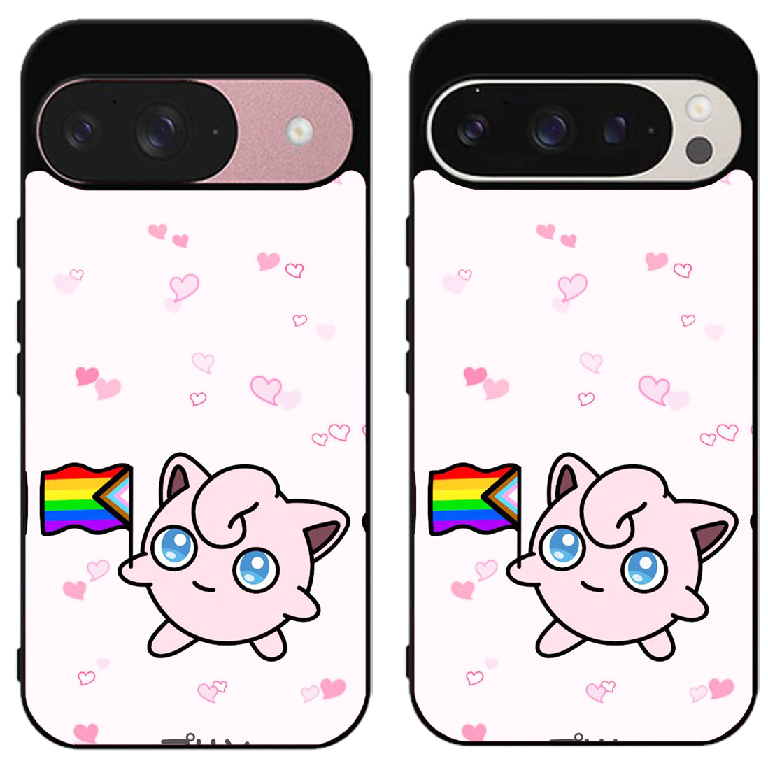 Cute Jigglypuff Pokemon Google Pixel 9 | 9 Pro | 9 Pro XL Case