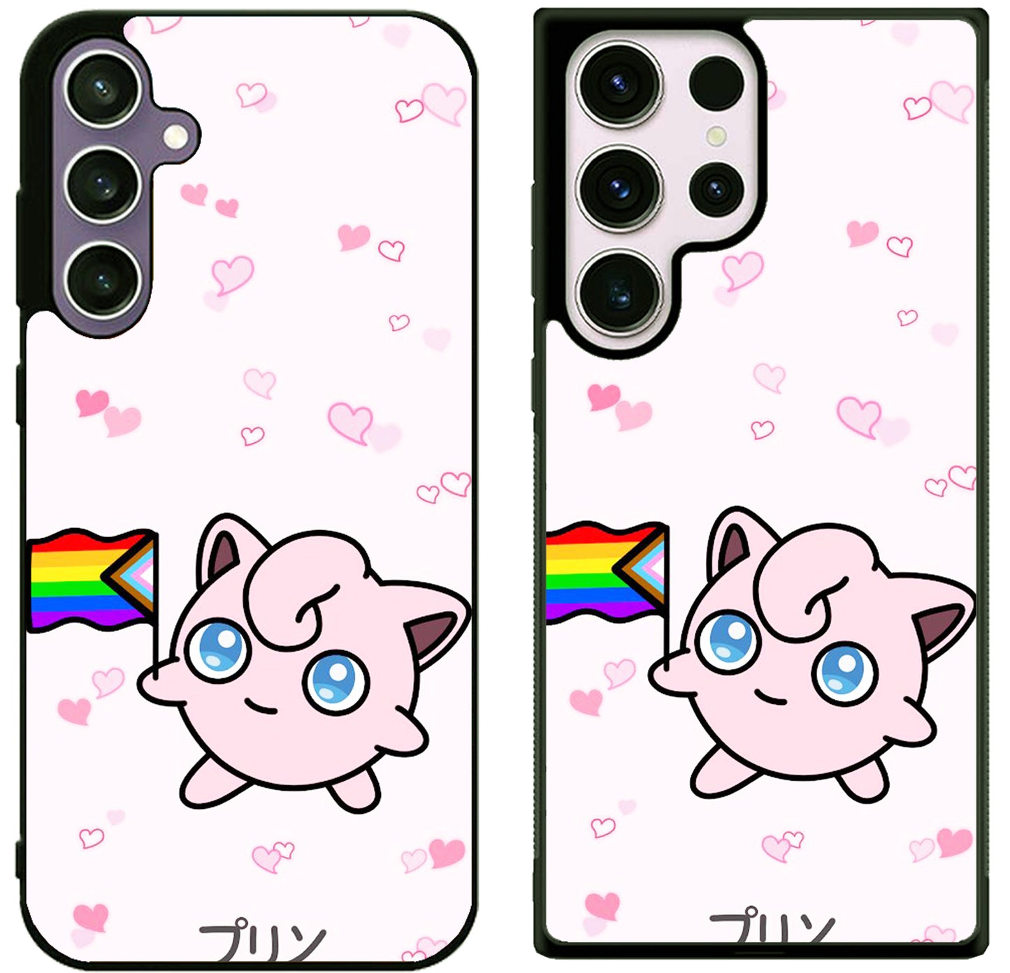 Cute Jigglypuff Pokemon Samsung Galaxy S25 | S25 Plus | S25 FE | S25 Ultra Case