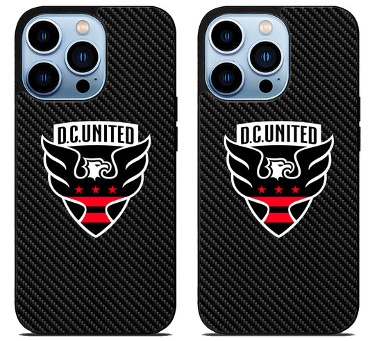 DC United Carbon iPhone 15 Pro | iPhone 15 Pro Max Case
