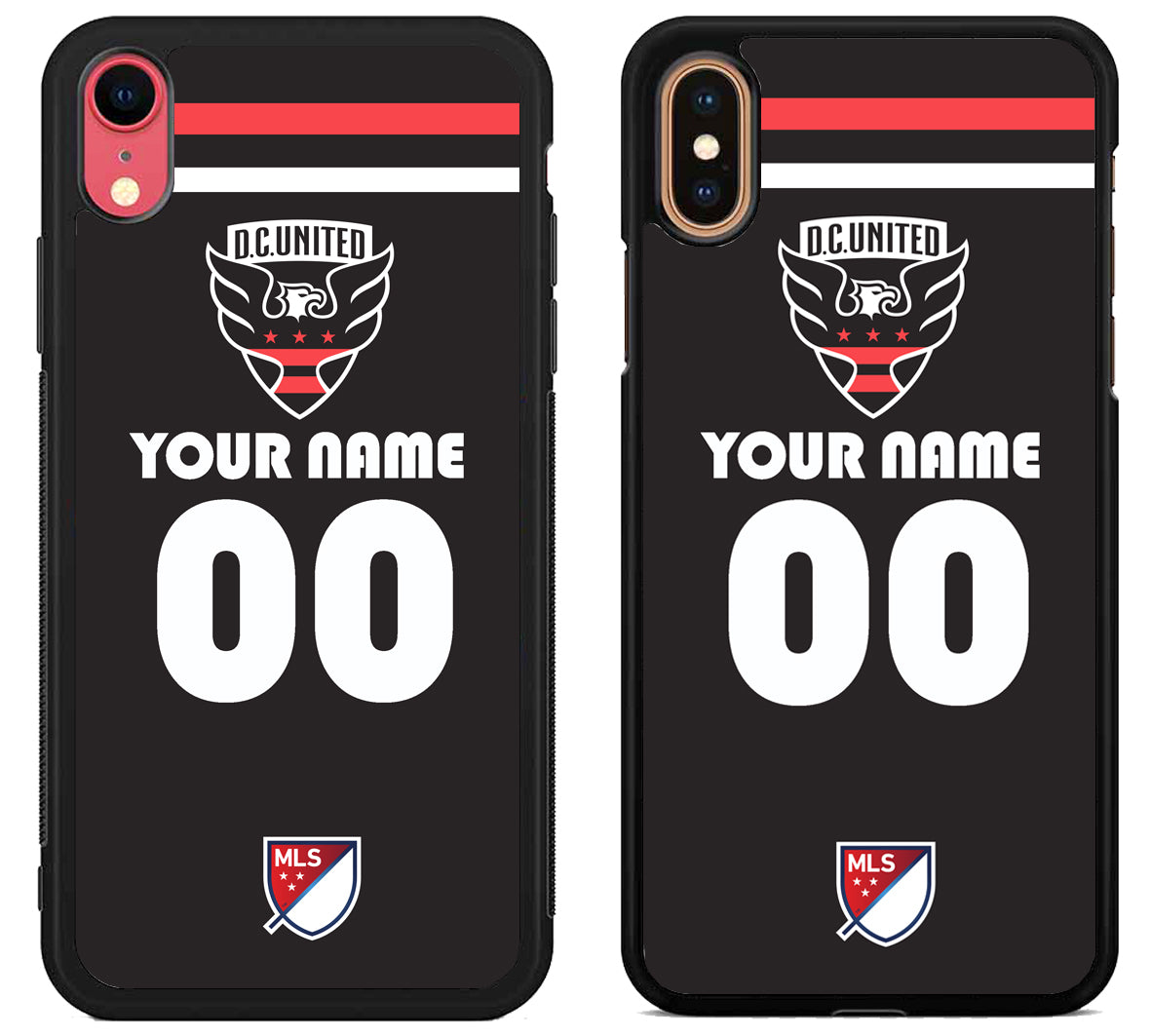 Custom Personalized DC United MLS iPhone X | Xs | Xr | Xs Max Case