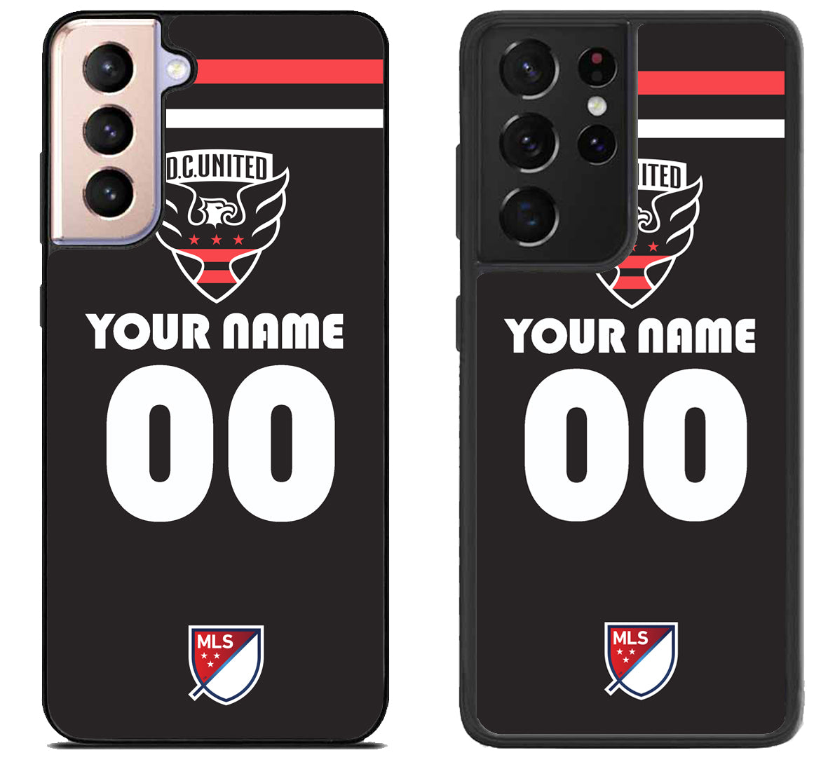 Custom Personalized DC United MLS Samsung Galaxy S21 | S21 FE | S21+ | S21 Ultra Case