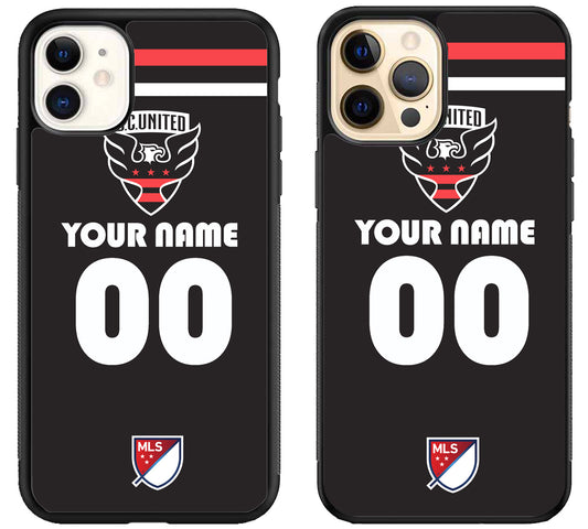 Custom Personalized DC United MLS iPhone 12 | 12 Mini | 12 Pro | 12 Pro Max Case