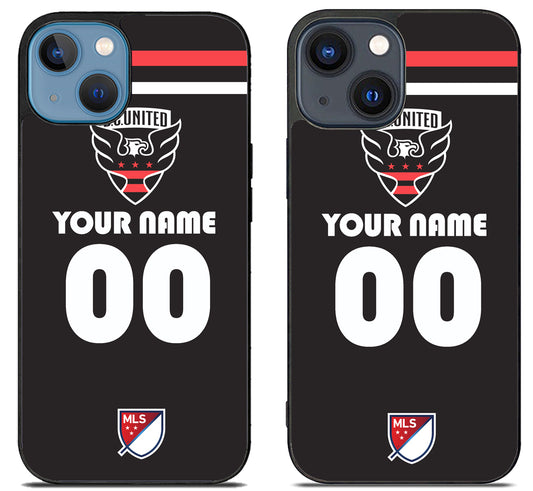 Custom Personalized DC United MLS iPhone 15 | iPhone 15 Plus Case