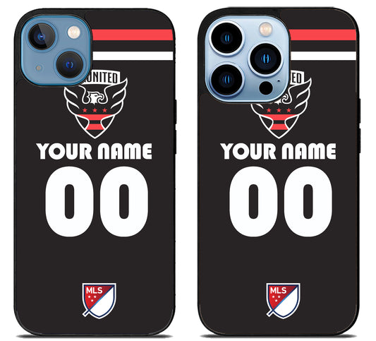 Custom Personalized DC United MLS iPhone 13 | 13 Mini | 13 Pro | 13 Pro Max Case