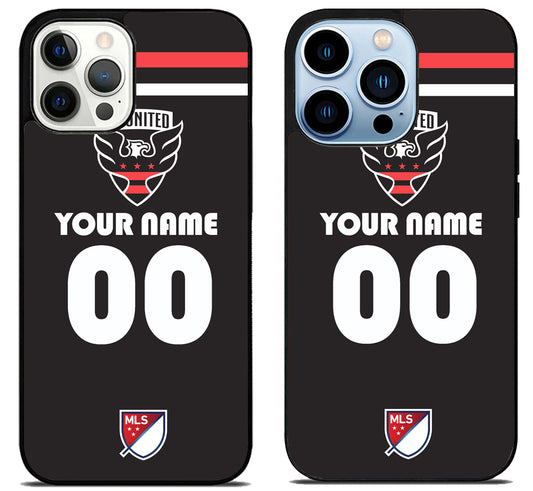 Custom Personalized DC United MLS iPhone 15 Pro | iPhone 15 Pro Max Case