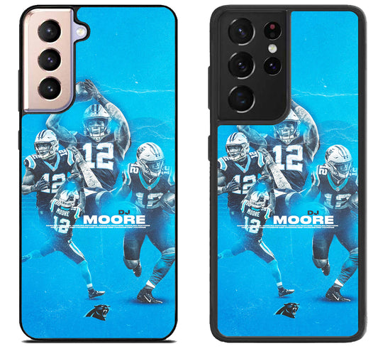 DJ Moore Carolina Panthers Samsung Galaxy S21 | S21 FE | S21+ | S21 Ultra Case