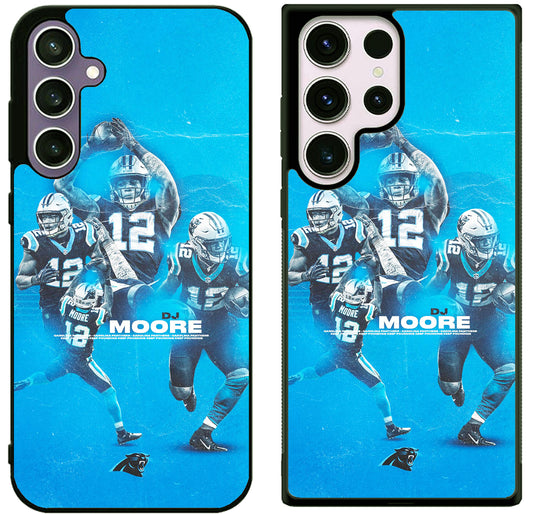 DJ Moore Carolina Panthers Samsung Galaxy S25 | S25 Plus | S25 FE | S25 Ultra Case