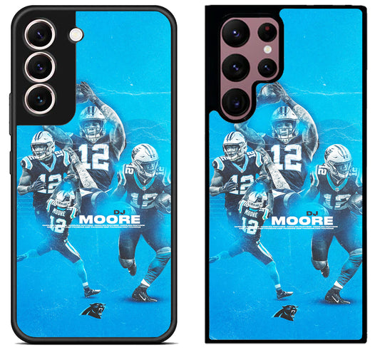 DJ Moore Carolina Panthers Samsung Galaxy S22 | S22+ | S22 Ultra Case