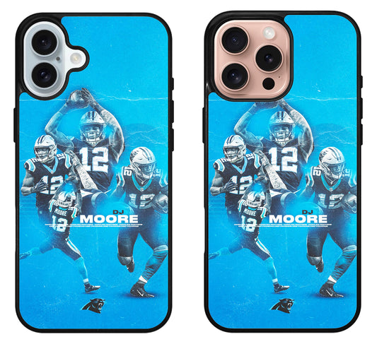 DJ Moore Carolina Panthers iPhone 16 | 16 Plus | 16 Pro | 16 Pro Max Case