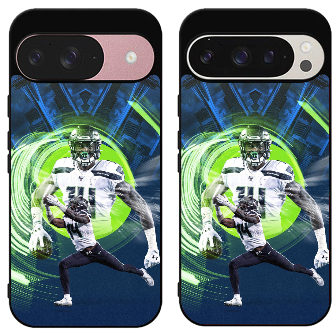 DK Metcalf Seattle Seahawks Background Google Pixel 9 | 9 Pro | 9 Pro XL Case