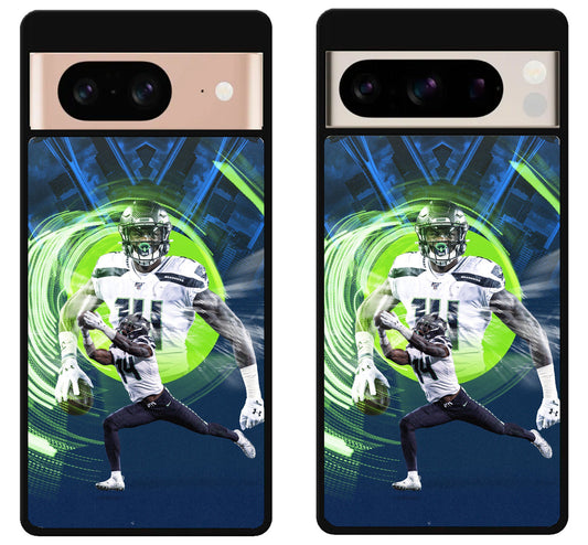 DK Metcalf Seattle Seahawks Background Google Pixel 8 | 8 Pro Case