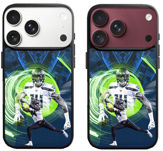 DK Metcalf Seattle Seahawks Background iPhone 18 Pro | 18 Pro Max Case