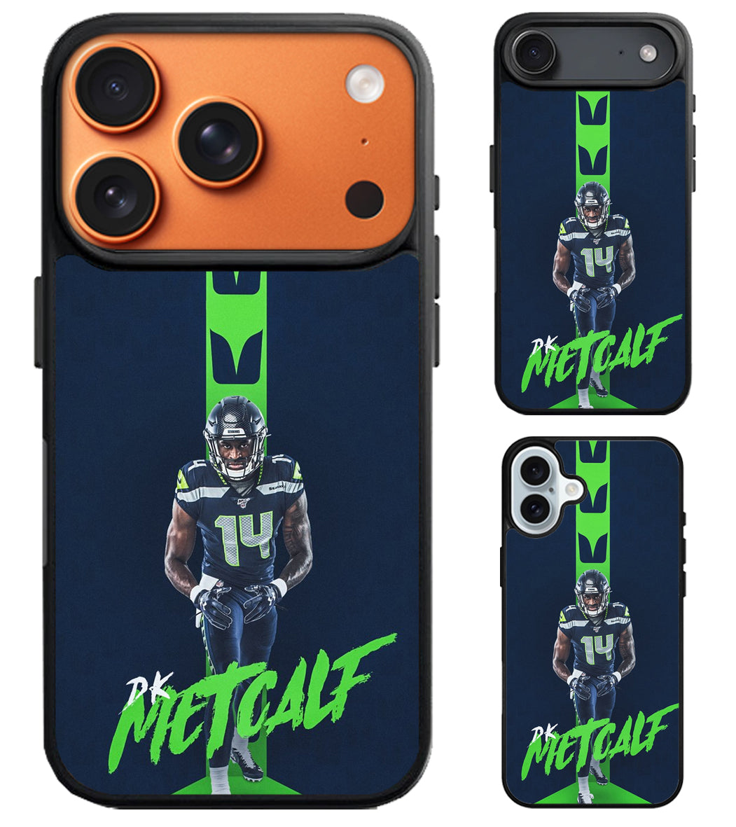 DK Metcalf Seattle Seahawks iPhone Air | iPhone 17 | 17 Pro | 17 Pro Max Case