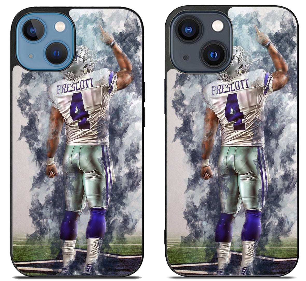 Dak Prescott Dallas Cowboys Artwork iPhone 15 | iPhone 15 Plus Case