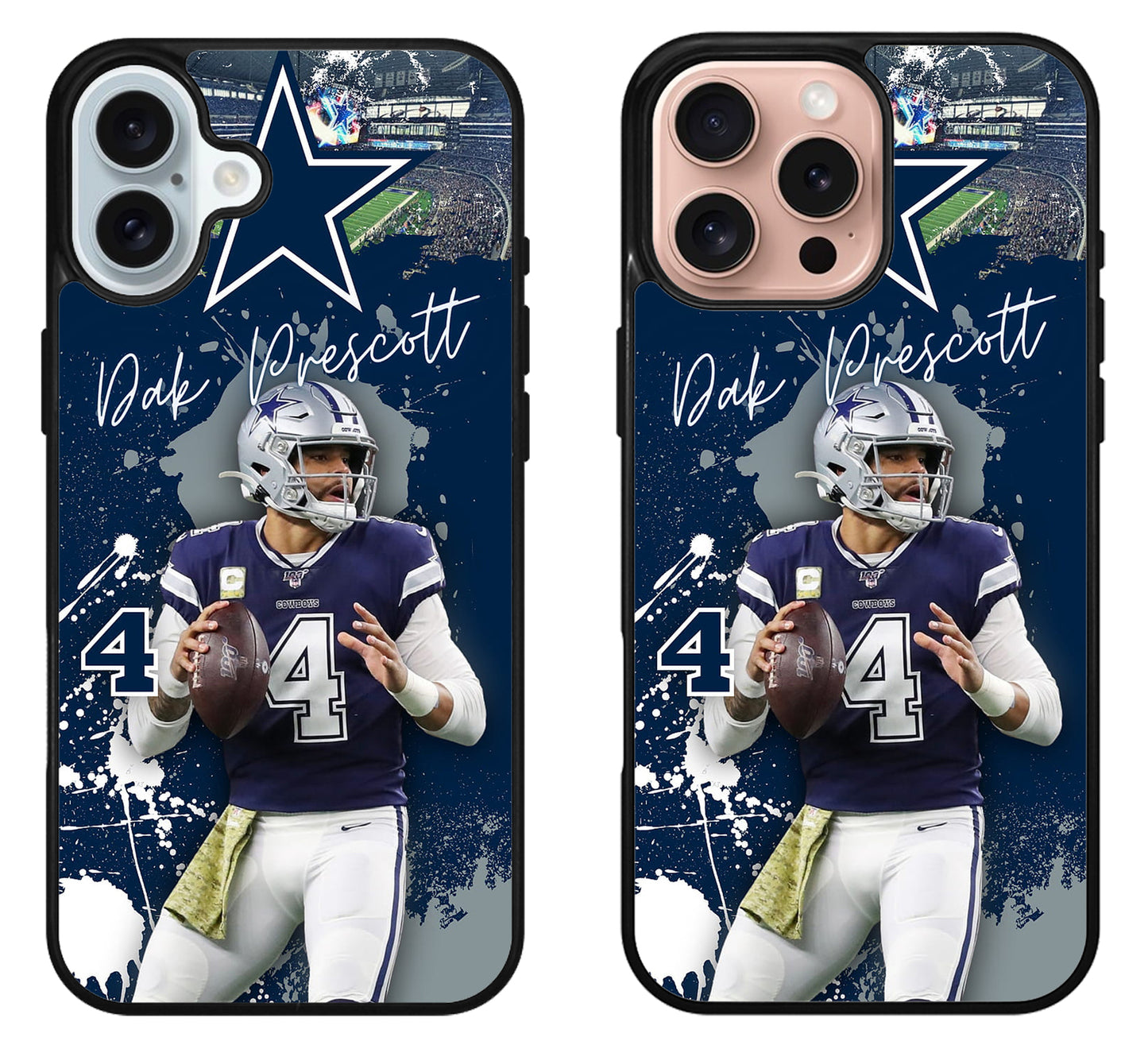 Dak Prescott Signature Dallas Cowboys iPhone 16 | 16 Plus | 16 Pro | 16 Pro Max Case