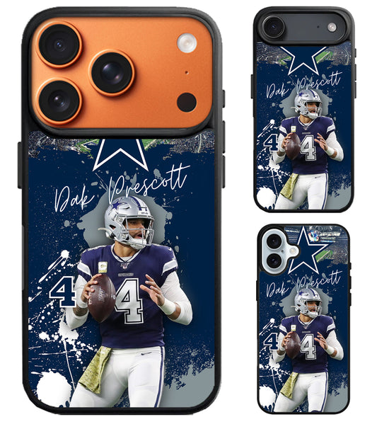 Dallas Cowboys Dak Prescott Signature iPhone Air | iPhone 17 | 17 Pro | 17 Pro Max Case