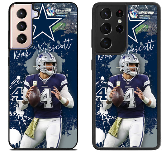 Dallas Cowboys Dak Prescott Signature Samsung Galaxy S21 | S21 FE | S21+ | S21 Ultra Case
