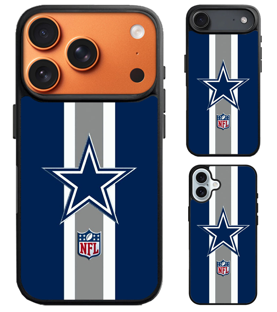 Dallas Cowboys Logo NFL iPhone Air | iPhone 17 | 17 Pro | 17 Pro Max Case