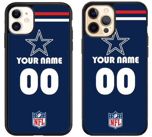 Custom Personalized Dallas Cowboys NFL iPhone 12 | 12 Mini | 12 Pro | 12 Pro Max Case