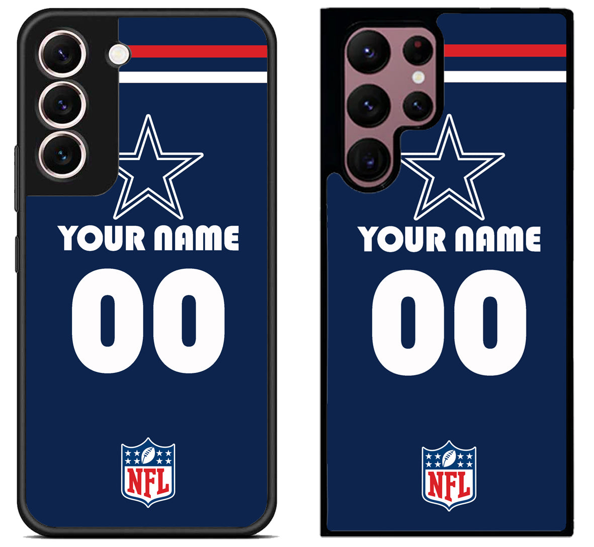 Custom Personalized Dallas Cowboys NFL Samsung Galaxy S22 | S22+ | S22 Ultra Case