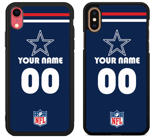 Custom Personalized Dallas Cowboys NFL iPhone X | Xs | Xr | Xs Max Case