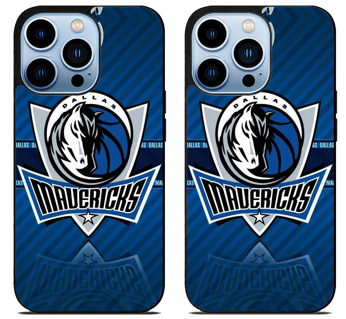 Dallas Mavericks Background iPhone 15 Pro | iPhone 15 Pro Max Case
