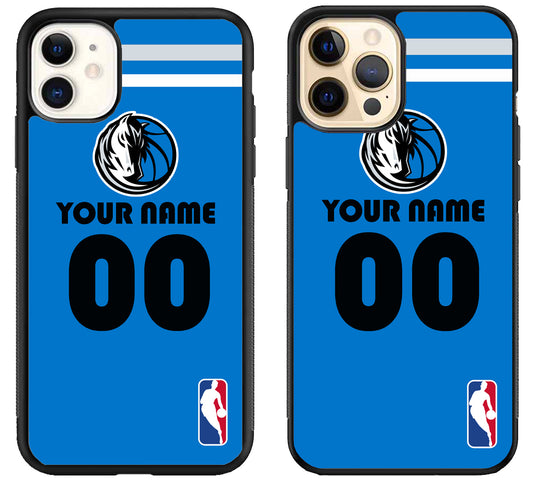 Custom Personalized Dallas Mavericks NBA iPhone 12 | 12 Mini | 12 Pro | 12 Pro Max Case