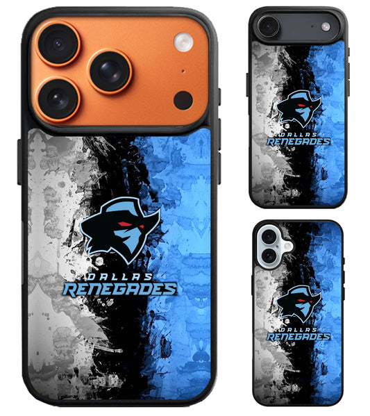 Dallas Renegades Logo iPhone Air | iPhone 17 | 17 Pro | 17 Pro Max Case