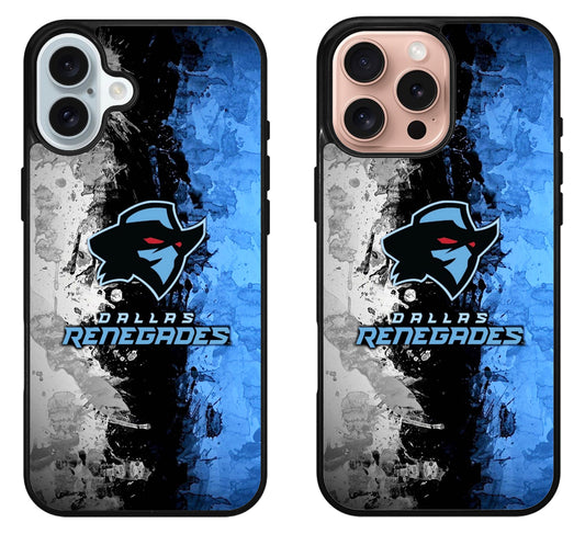 Dallas Renegades Logo iPhone 16 | 16 Plus | 16 Pro | 16 Pro Max Case