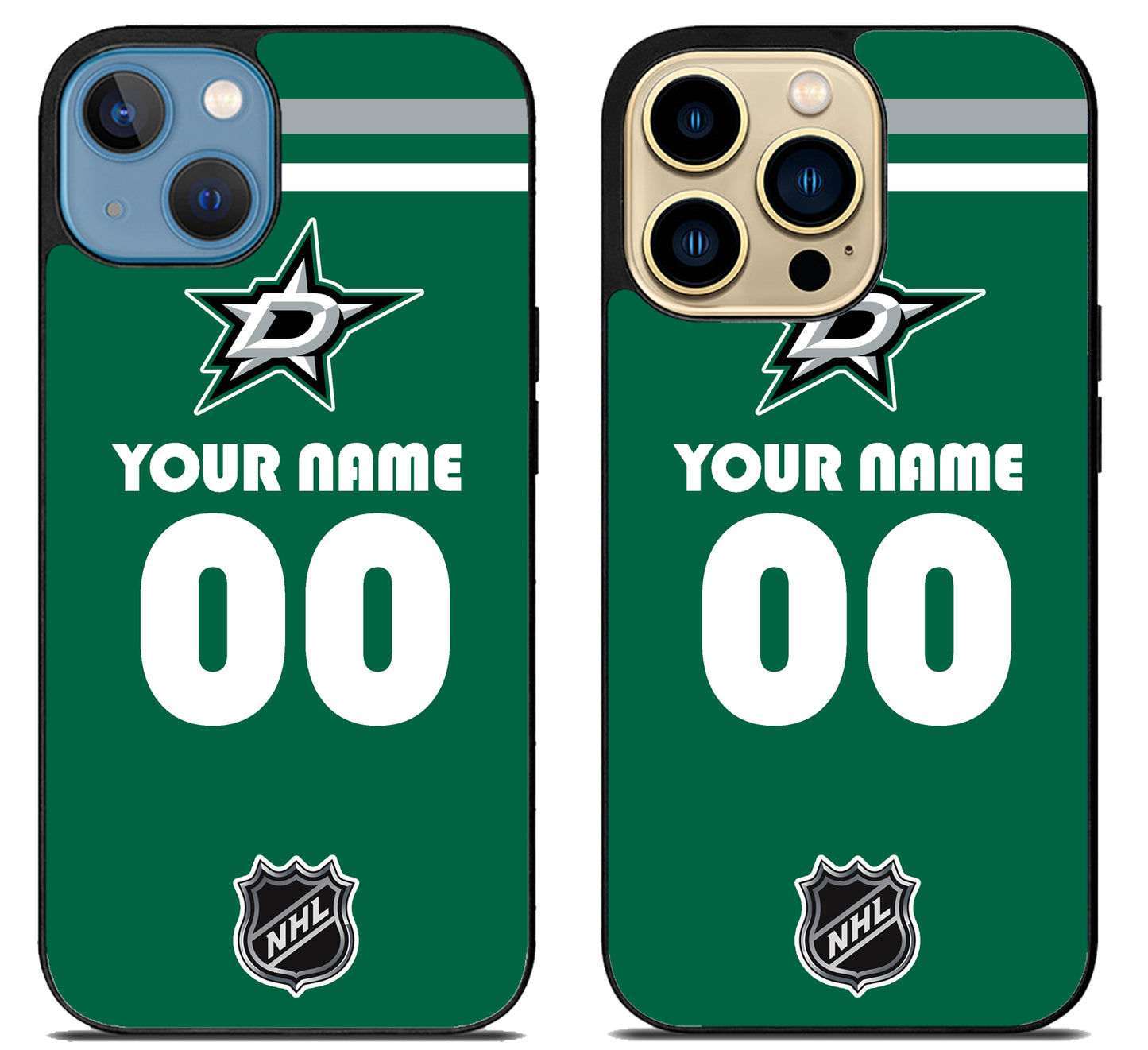 Custom Personalized Dallas Stars NHL iPhone 14 | 14 Plus | 14 Pro | 14 Pro Max Case