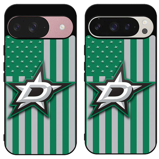 Dallas Stars Flag Google Pixel 9 | 9 Pro | 9 Pro XL Case