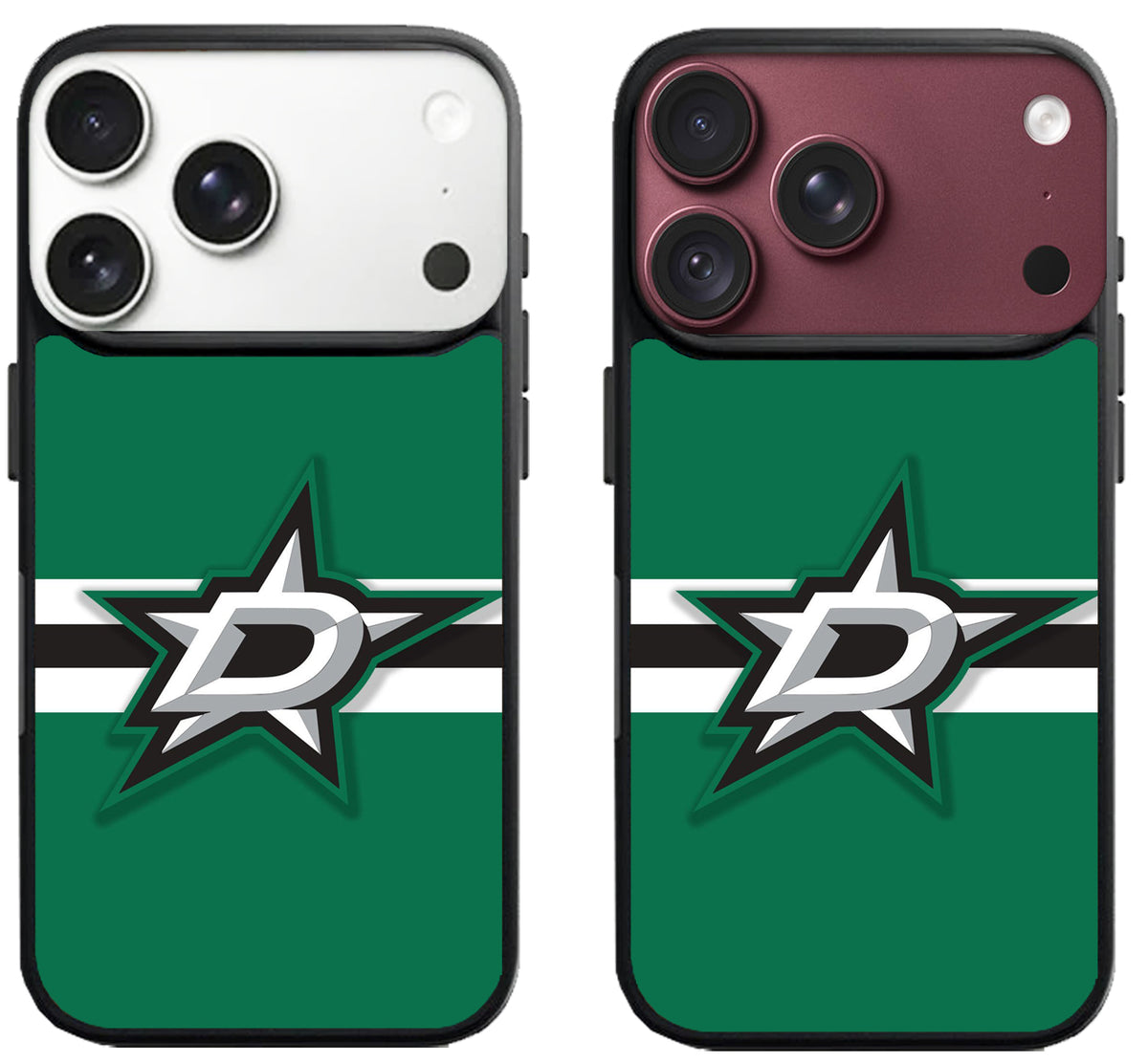 Dallas Stars Logo Stripe Color iPhone 18 Pro | 18 Pro Max Case