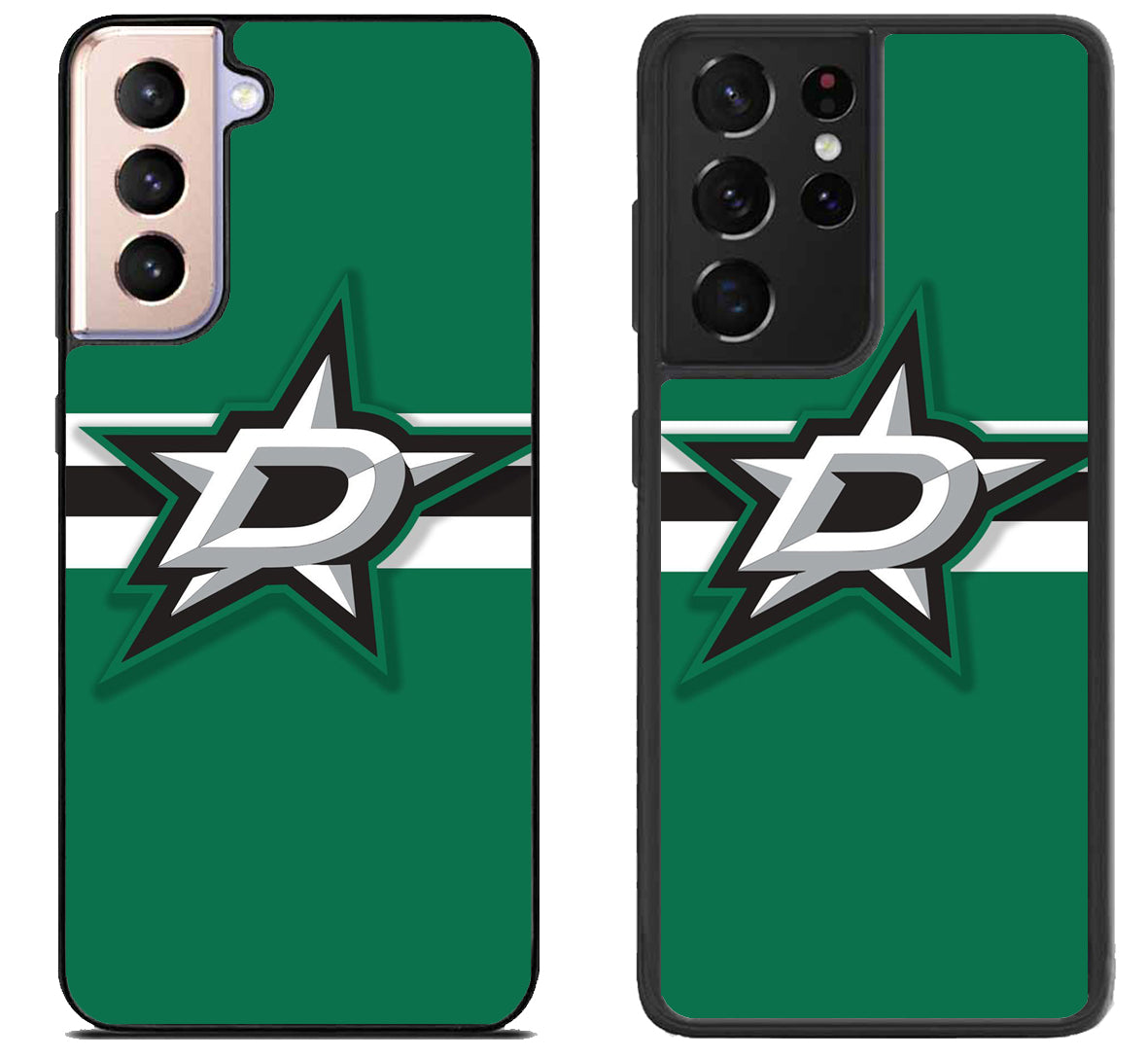 Dallas Stars Stripe Samsung Galaxy S21 | S21 FE | S21+ | S21 Ultra Case