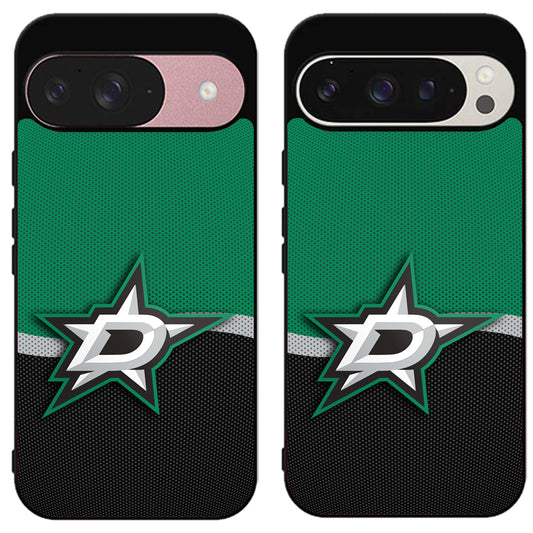 Dallas Stars Stripe Google Pixel 9 | 9 Pro | 9 Pro XL Case