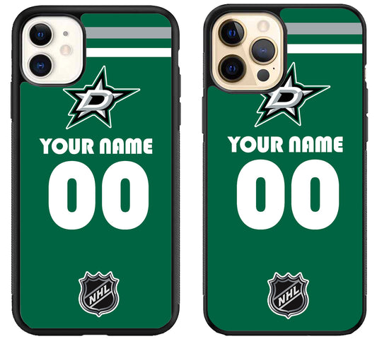 Custom Personalized Dallas Stars NHL iPhone 12 | 12 Mini | 12 Pro | 12 Pro Max Case