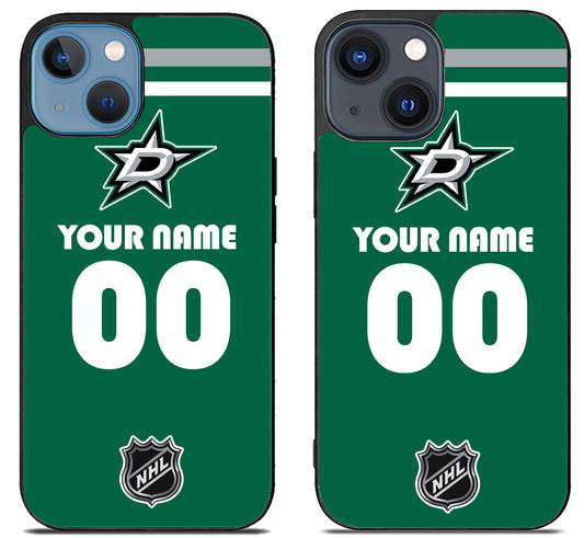 Custom Personalized Dallas Stars NHL iPhone 15 | iPhone 15 Plus Case