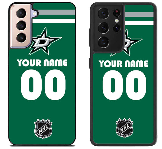 Custom Personalized Dallas Stars NHL Samsung Galaxy S21 | S21 FE | S21+ | S21 Ultra Case