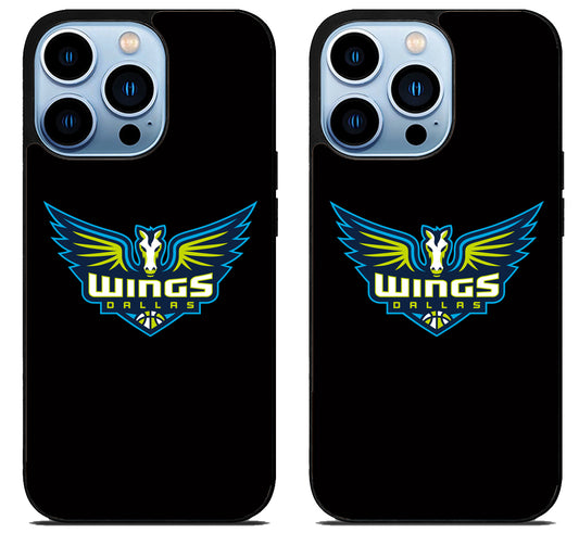 Dallas Wings Black iPhone 15 Pro | iPhone 15 Pro Max Case