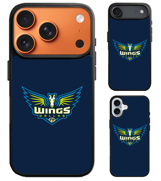 Dallas Wings Logo iPhone Air | iPhone 17 | 17 Pro | 17 Pro Max Case