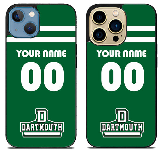Custom Personalized Dartmouth Big Green iPhone 14 | 14 Plus | 14 Pro | 14 Pro Max Case