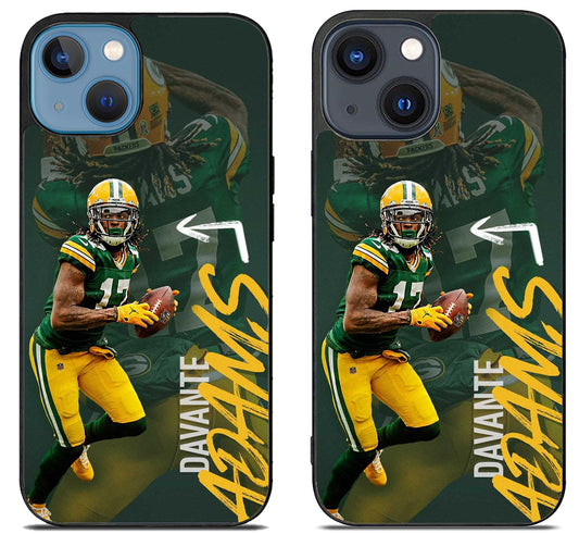 Davante Adams Background iPhone 15 | iPhone 15 Plus Case