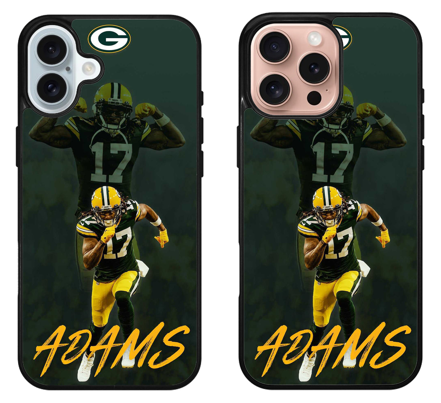 Davante Adams Green Bay Packers Wallpaper iPhone 16 | 16 Plus | 16 Pro | 16 Pro Max Case