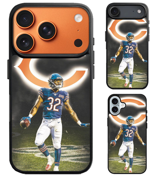 David Montgomery Chicago Bears iPhone Air | iPhone 17 | 17 Pro | 17 Pro Max Case