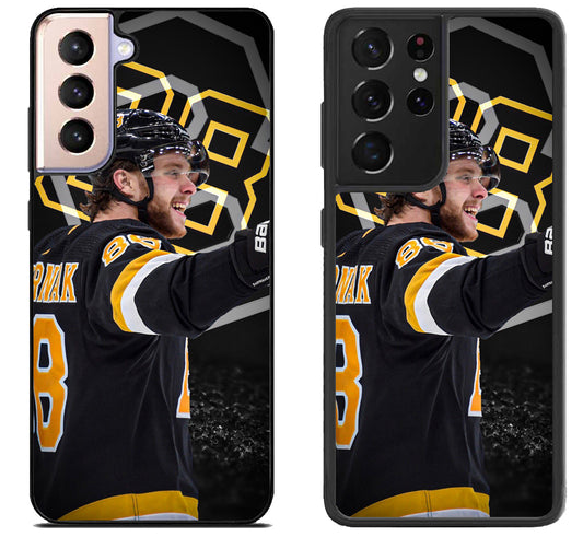David Pastrnak Boston Bruins Wallpaper Samsung Galaxy S21 | S21 FE | S21+ | S21 Ultra Case